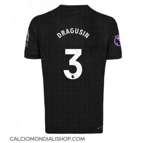 Maglie da calcio Tottenham Hotspur Radu Dragusin #3 Seconda Maglia 2025-26 Manica Corta
